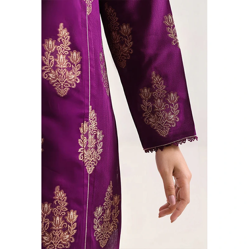 SAYA Original Cotton Jacquard Stitched 2 Piece (Shirt/Trouser)