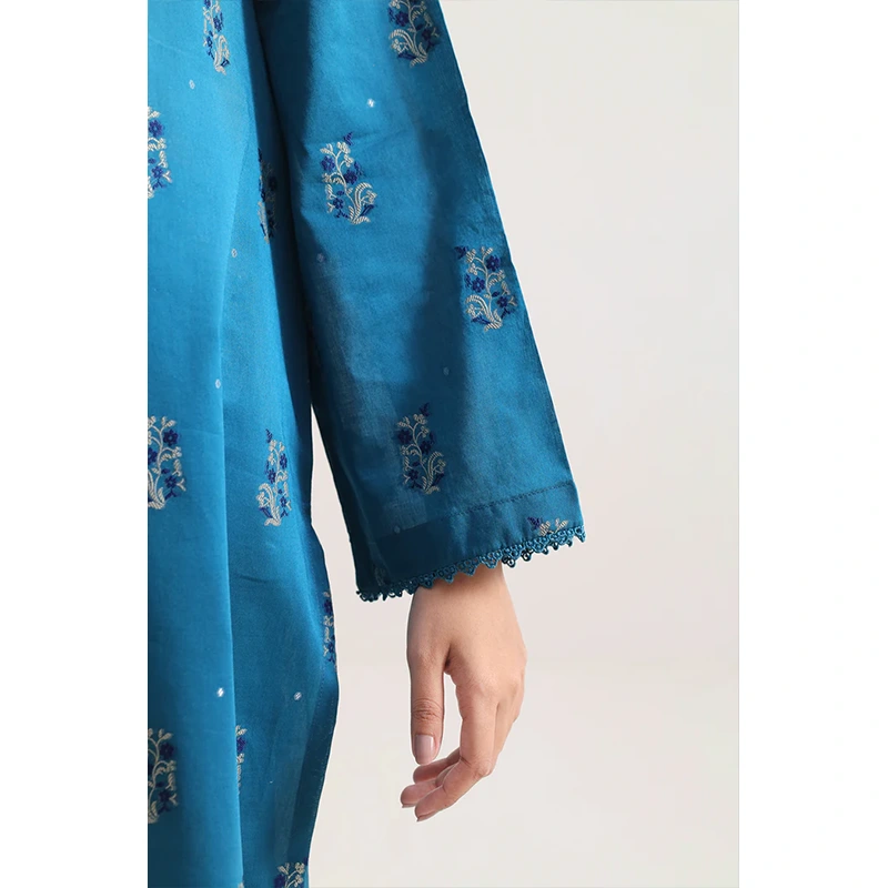 SAYA Original Cotton Jacquard Stitched 2 Piece (Shirt/Trouser)