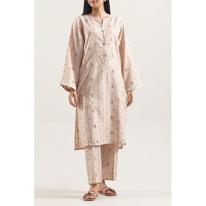 SAYA Original Cotton Jacquard Stitched 2 Piece (Shirt/Trouser)