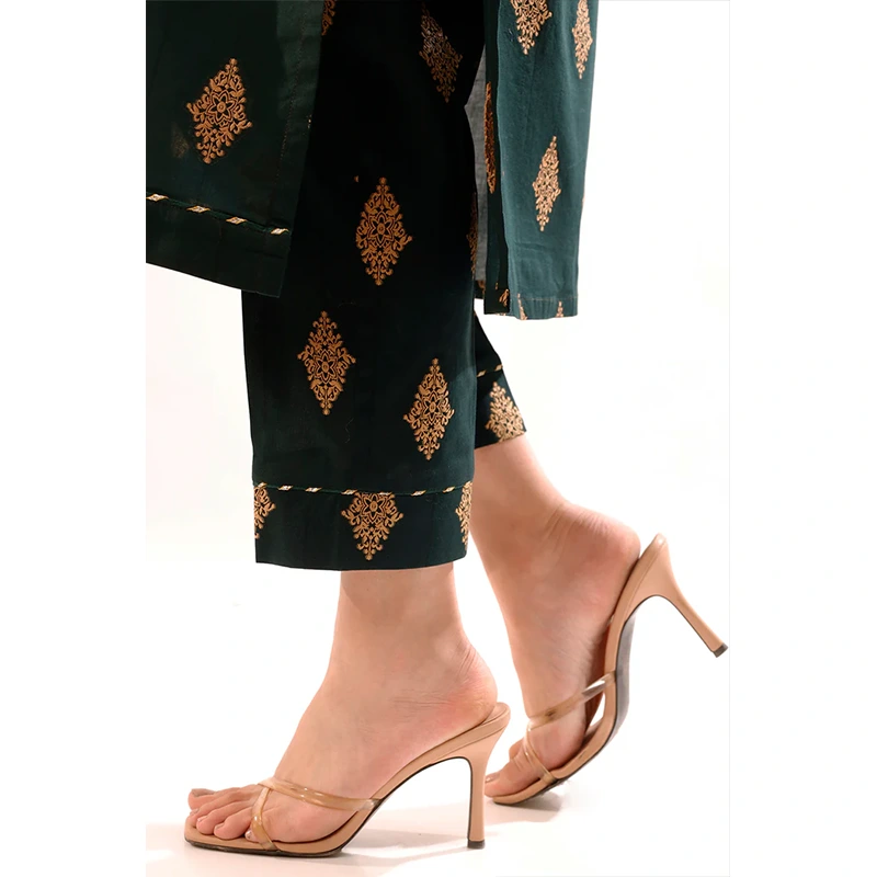 SAYA Original Cotton Jacquard Stitched 2 Piece (Shirt/Trouser)