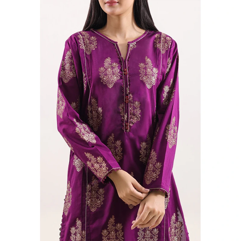 SAYA Original Cotton Jacquard Stitched 2 Piece (Shirt/Trouser)