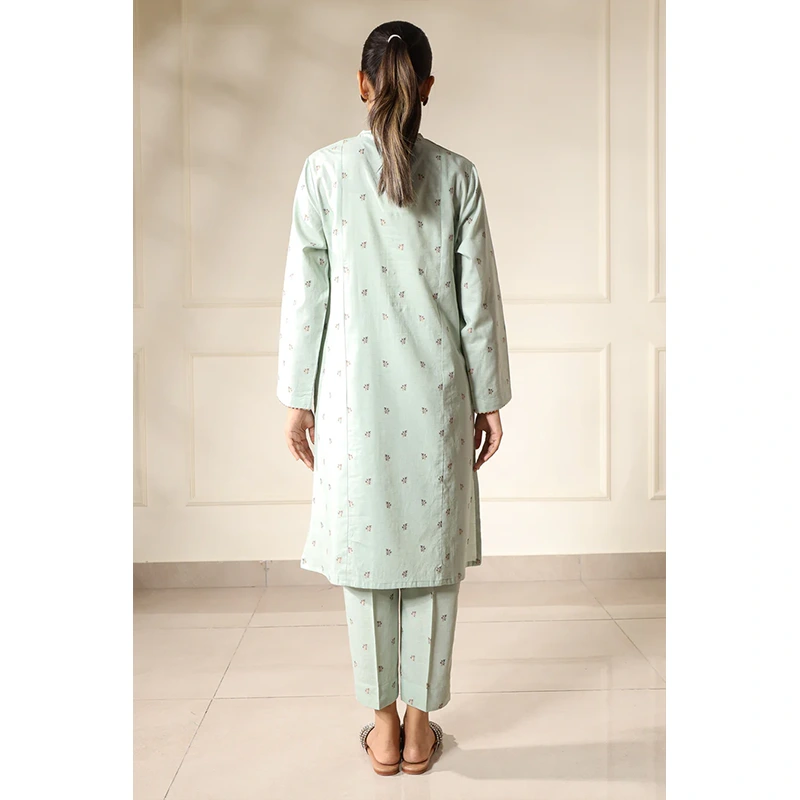 SAYA Original Cotton Jacquard Stitched 2 Piece (Shirt/Trouser)