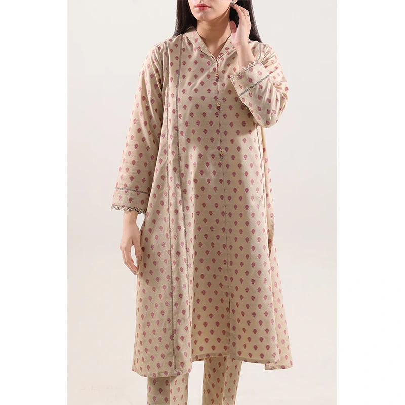 SAYA Original Cotton Jacquard Stitched 2 Piece (Shirt/Trouser)