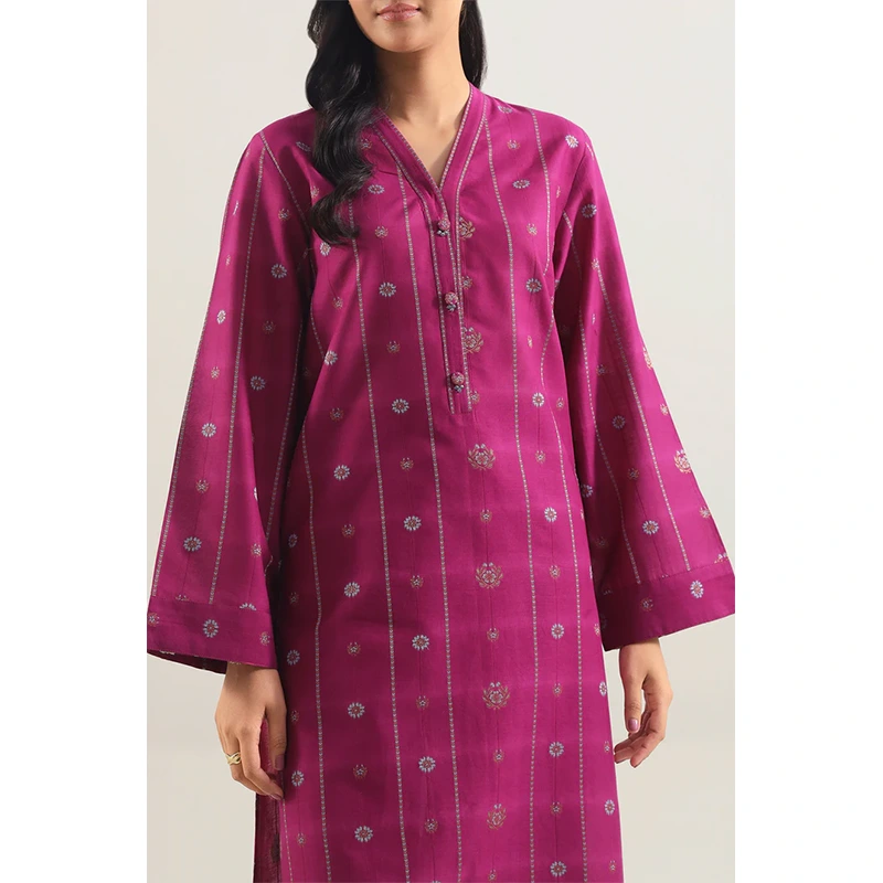 SAYA Original Cotton Jacquard Stitched 2 Piece (Shirt/Trouser)