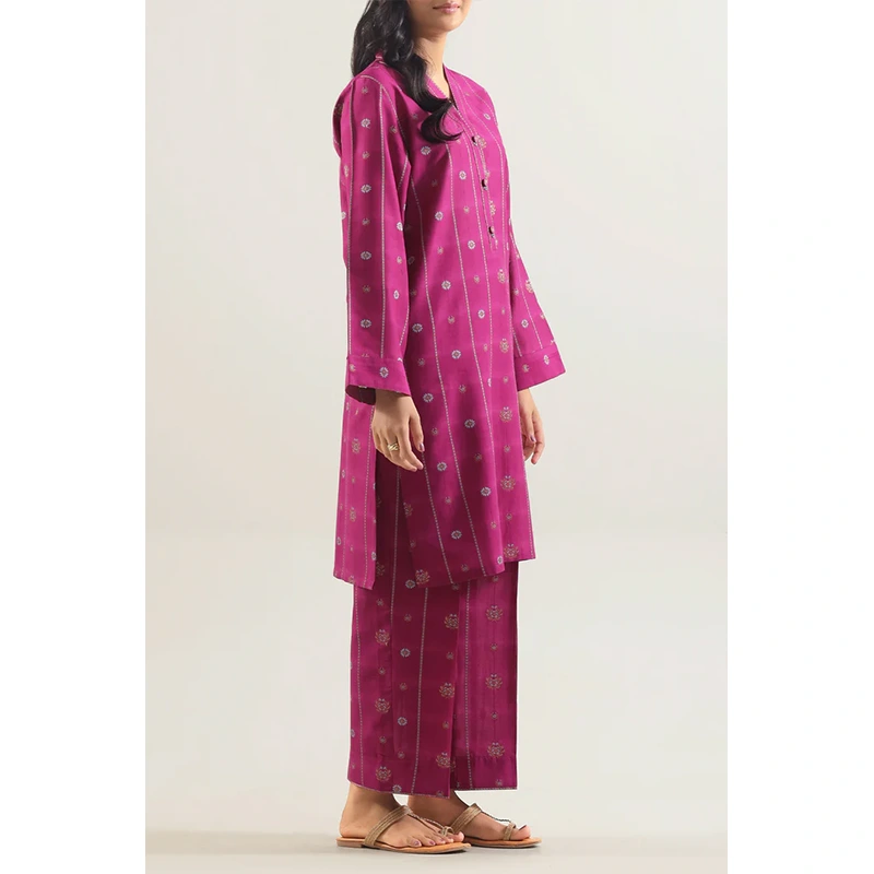 SAYA Original Cotton Jacquard Stitched 2 Piece (Shirt/Trouser)