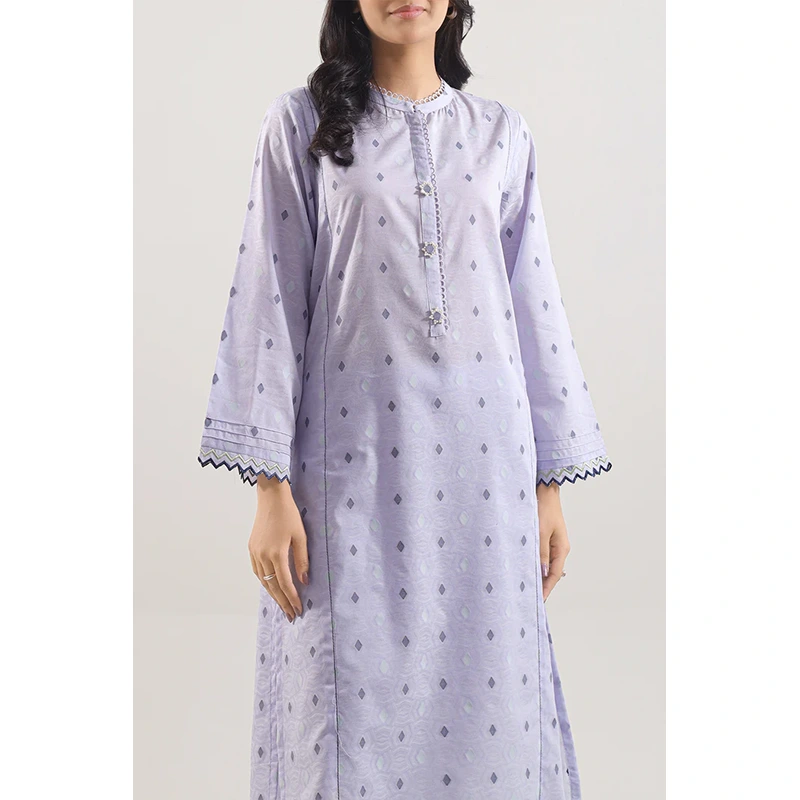 SAYA Original Embroidered Cotton Jacquard Stitched 2 Piece (Shirt/Trouser)