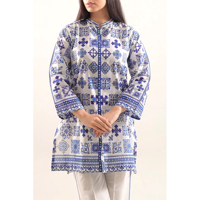 SAYA Original Printed Lawn Stitched 2 Piece (Shirt/Trouser)