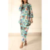 SAYA Original Unstitched Printed Lawn 2 Piece Shirt/Trouser